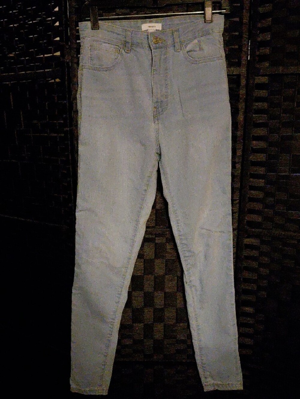 Forever 21 Light Blue Skinny Jeans